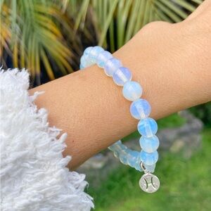 Opalite Zodiac ♓️ Pisces Bracelet